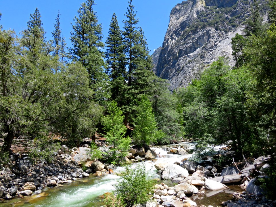 Kings River at Kings Canyon NP in CA photo