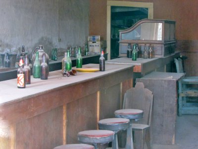 Saloon at Bodie Ghost Town in CA