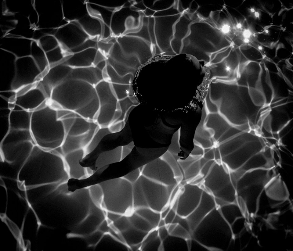 Woman water ocean