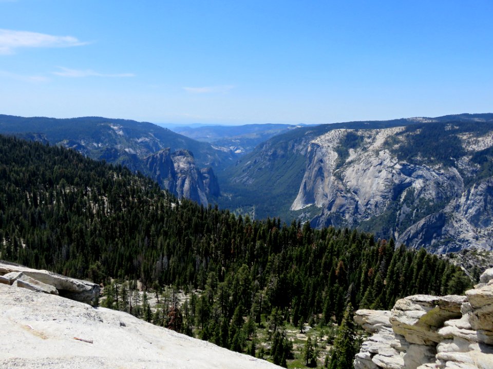 Glacier Point at Yosemite NP in CA photo