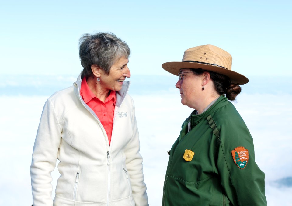 Secretary Jewell | Deputy Superintendent Flynn