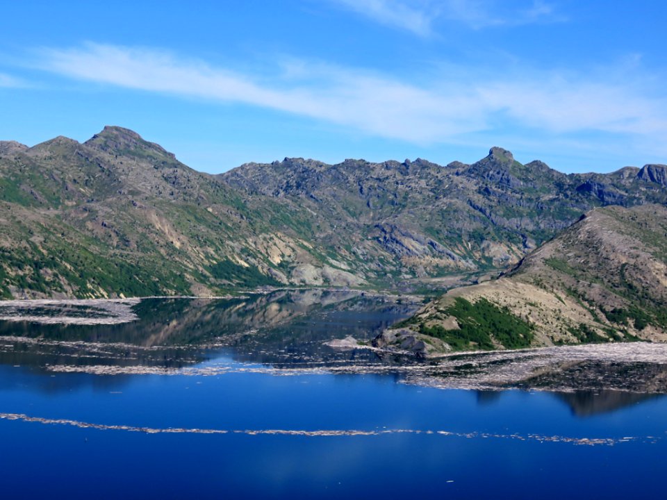 Spirit Lake at Mt. St. Helens NM in WA