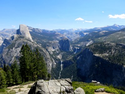 Glacier Point at Yosemite NP in CA photo