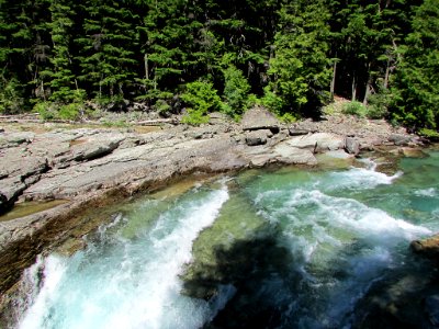Flathead River at Glacier NP in MT