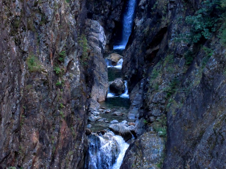 Gorge Creek Falls at North Cascades NP in WA