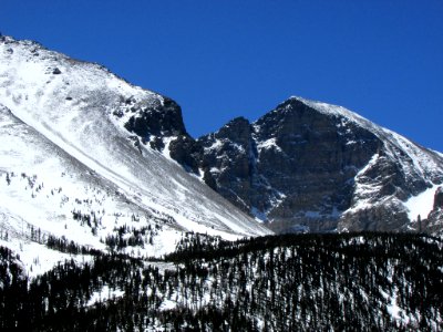 Wheeler Peak at Great Basin NP in Nevada