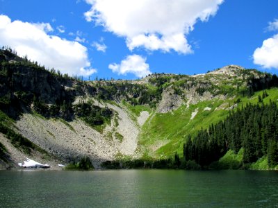 Lake Ann at North Cascades NP in WA