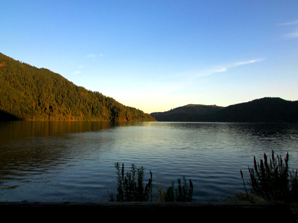 Lake Crescent at Olympic NP in WA