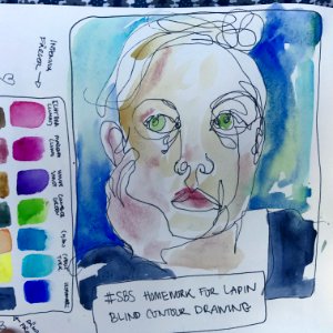 Sketchbook Skool, homework