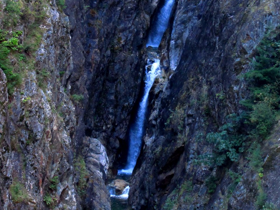 Gorge Creek Falls at North Cascades NP in WA
