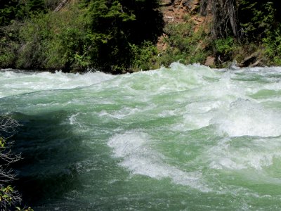 Deschutes River in Central Oregon photo