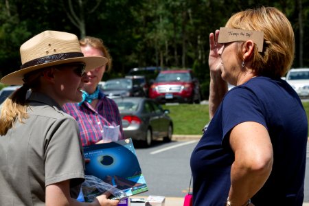 Eclipse Event at Byrd Visitor Center