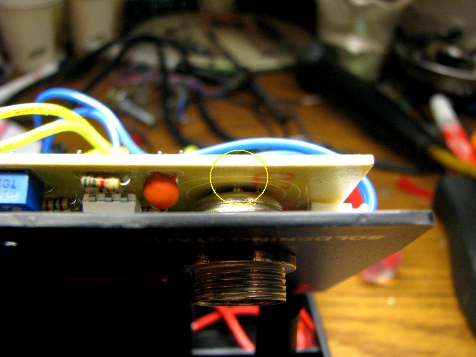 zeny soldering station circuit board front side