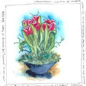 Tulips at the Nordic Museum