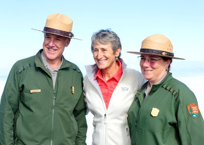 Secretary Jewell | Superintendent Northup | Deputy Superintendent Flynn