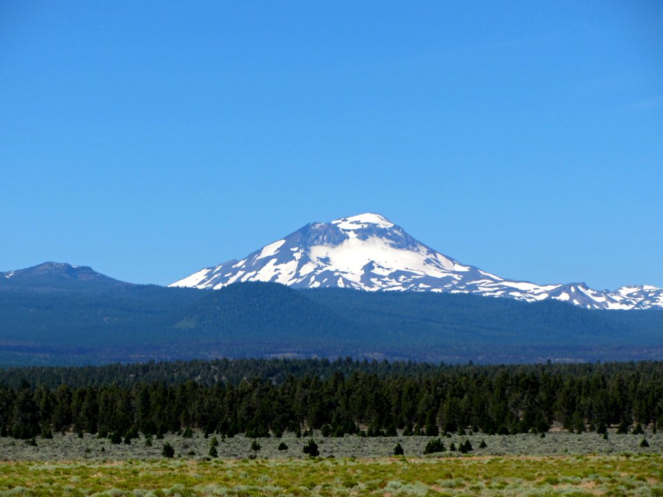 Three Sisters in Central Oregon