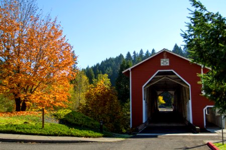 Office Covered Bridge, Oregon photo