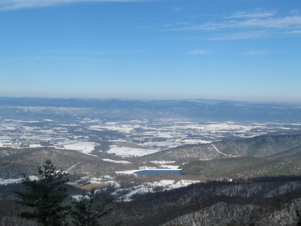 View From Stony  Man Overlook