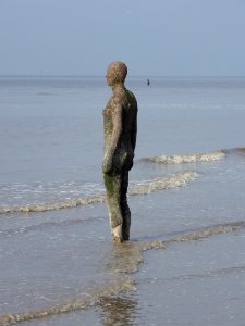 Another Place by Antony Gormley, Crosby Beach