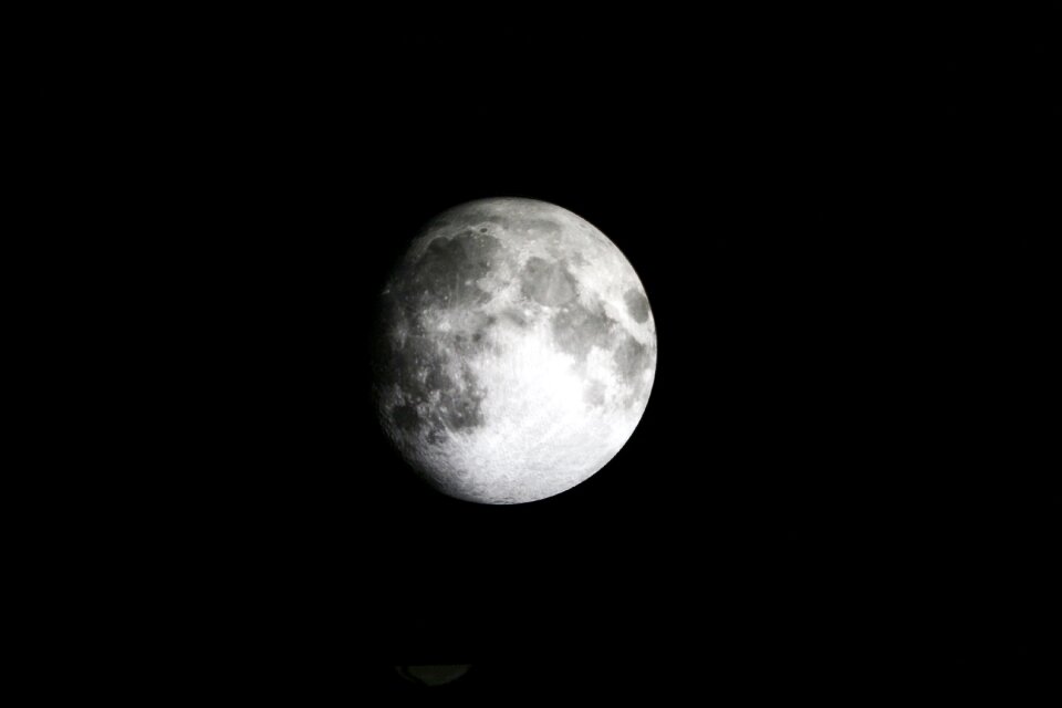 Moonlight lunar astronomy