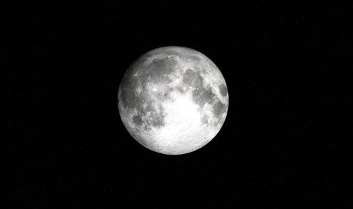 Lunar astronomy celestial photo