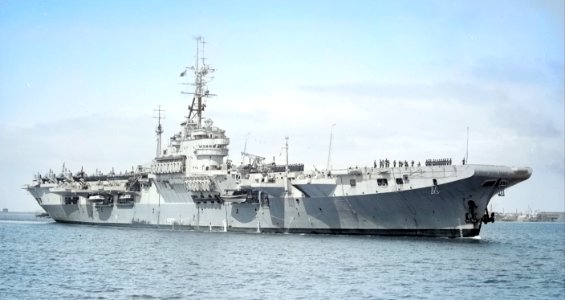 HMS Glory, Melbourne 1946
