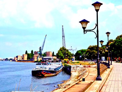 Smederevo, city port and a fortress