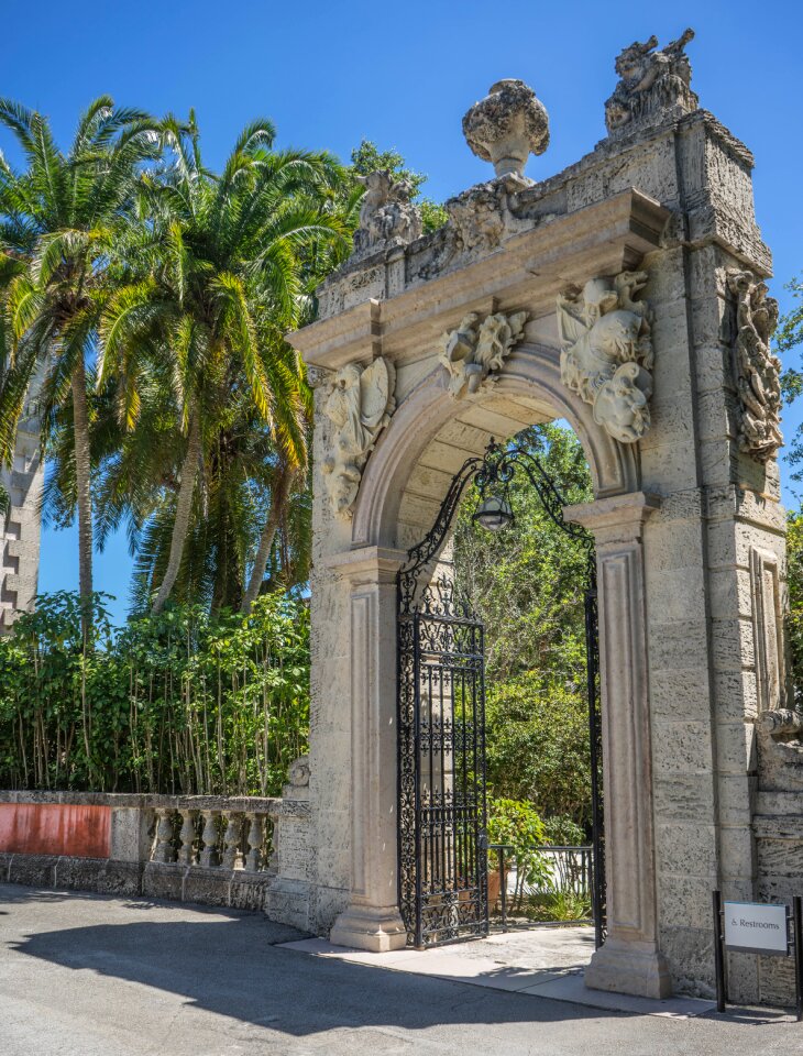 Entrance historic architecture
