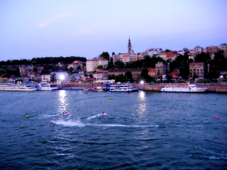 Night river shot