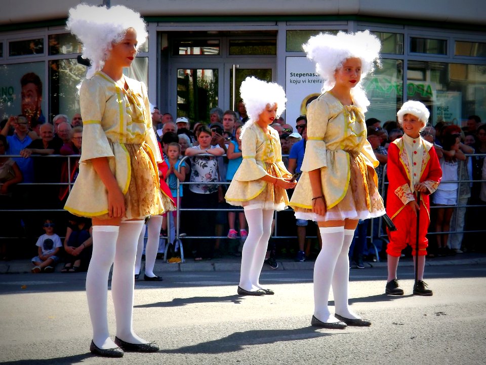 Vrsac, group of dancers in Carnival