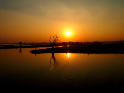 U Bein Bridge Sunset