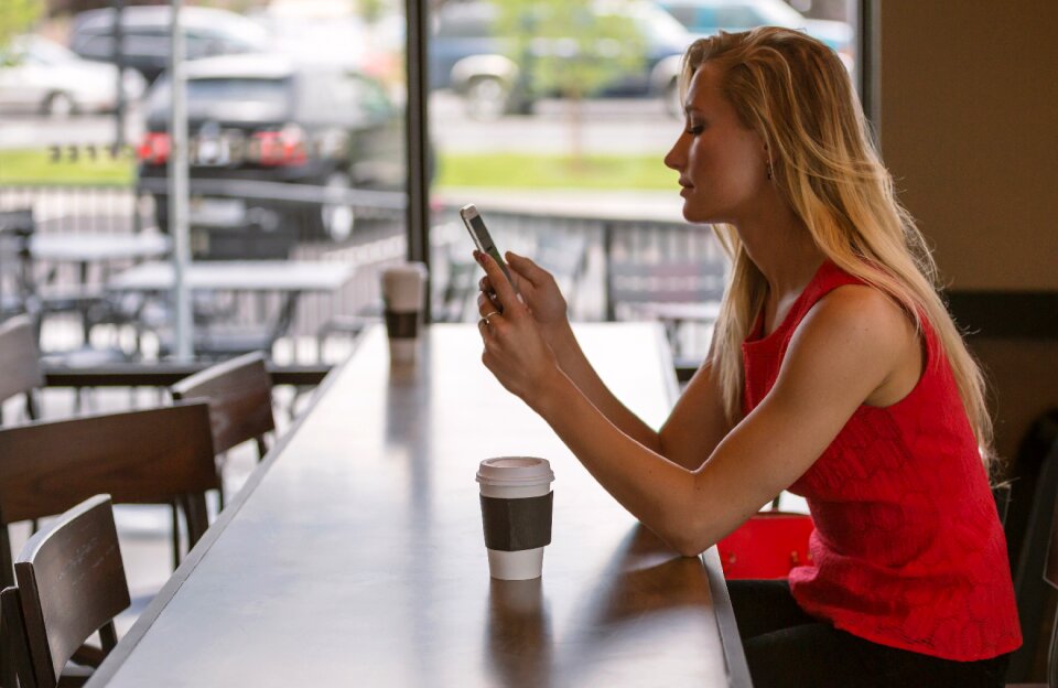 Phone smartphone female