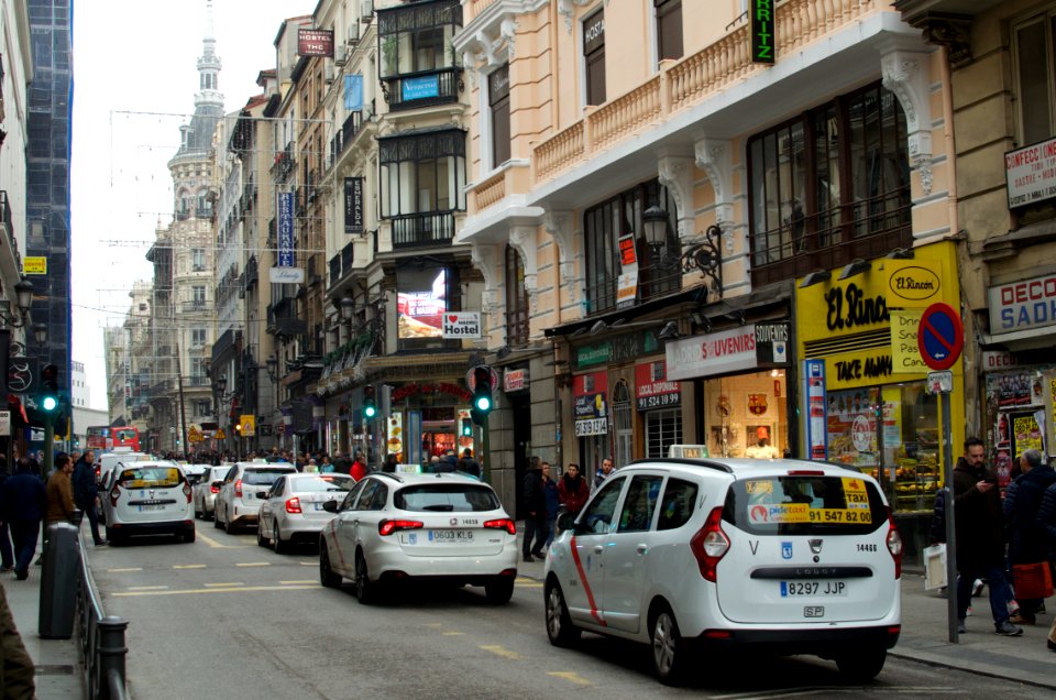 movimiento urbano en Madrid