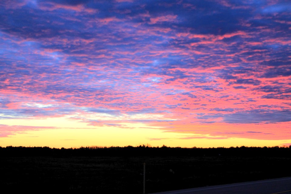 Adirondacks Sunset - November 2015