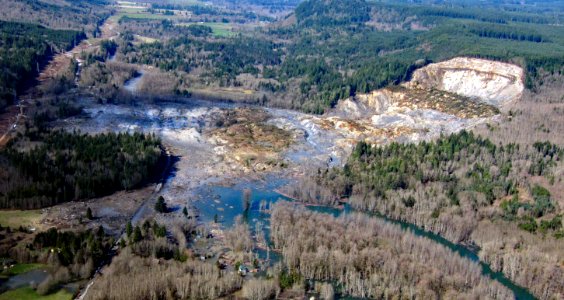 Oso Landslide (east of Oso, Washington State, USA) 1