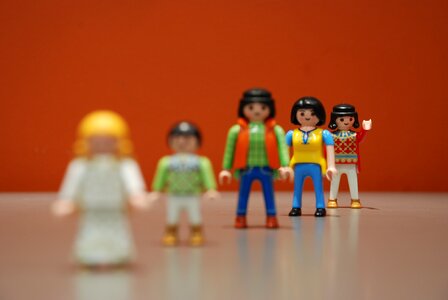 Playmobil boy waving