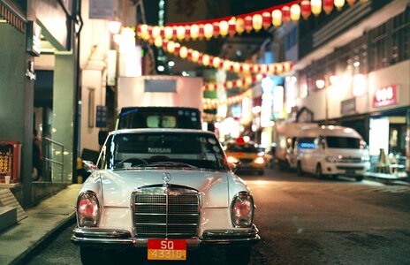 Casr street night