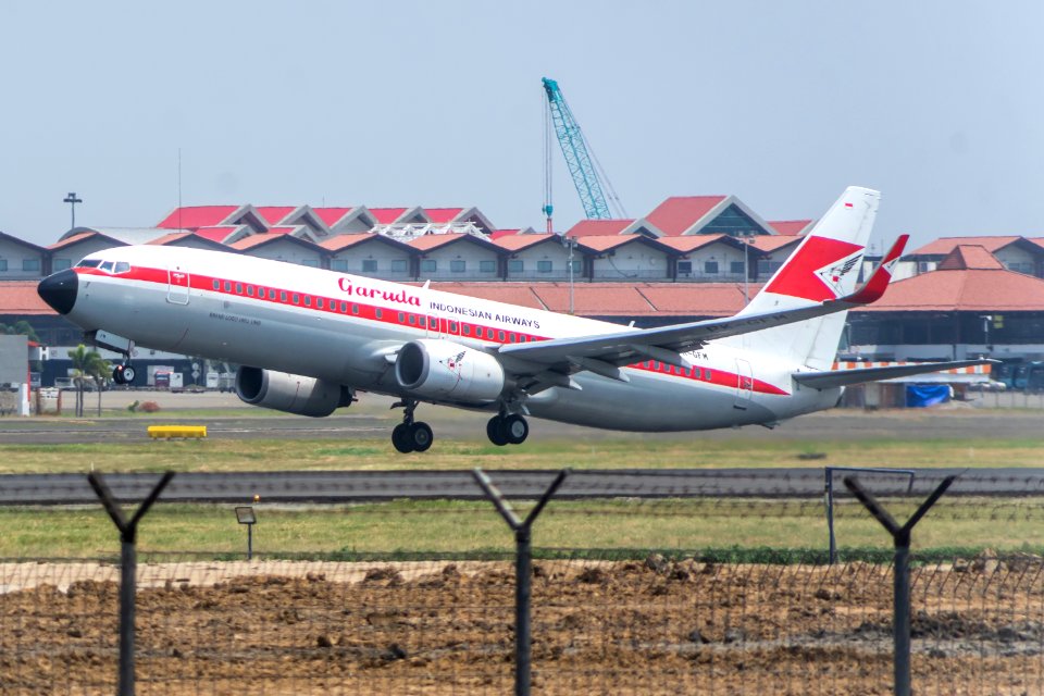 Garuda Indonesia PK-GFM ; Boeing 737-8U3 ; CGK / WIII