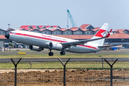 Garuda Indonesia PK-GFM ; Boeing 737-8U3 ; CGK / WIII