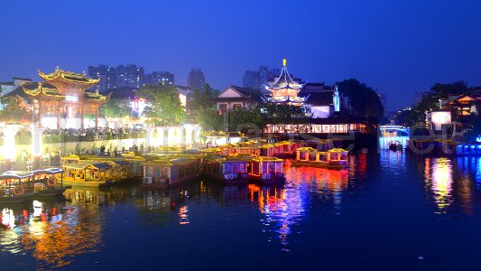 40 (Boat Trip, Confucius Temple, GongYuan St, Fuzimiao St, Qinhuai River) photo
