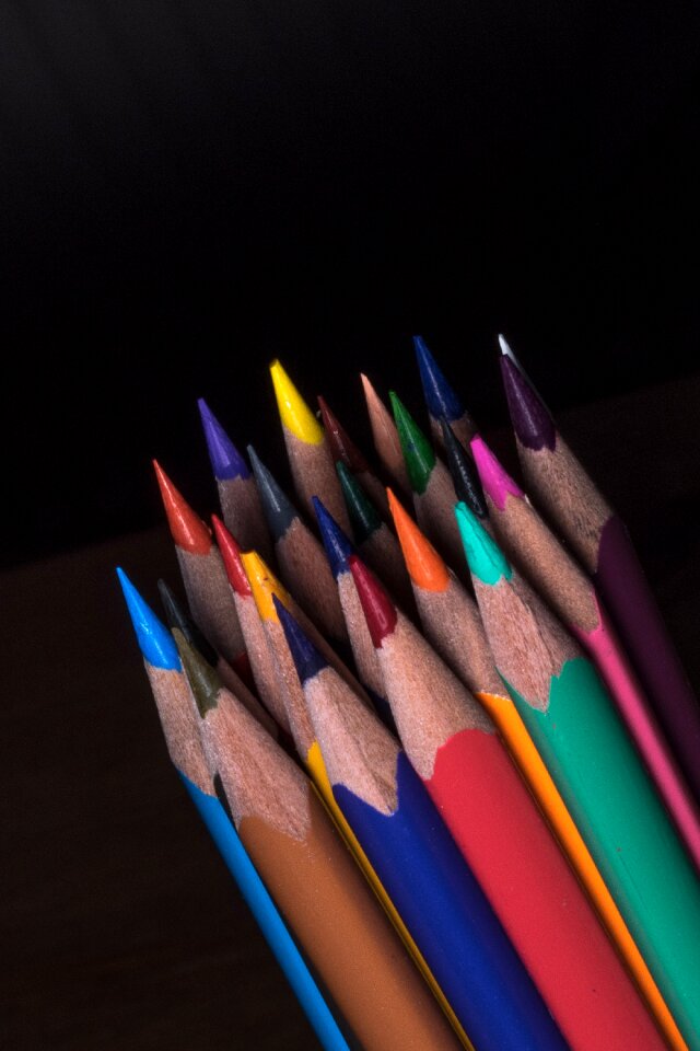 Colorful color paint
