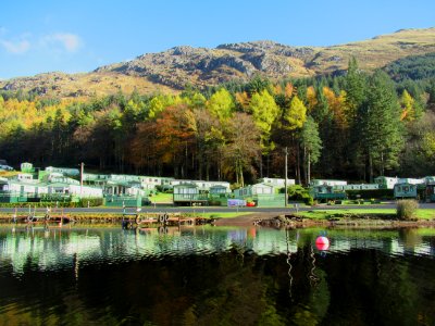Out on Woolen Eyes on Loch Eck..