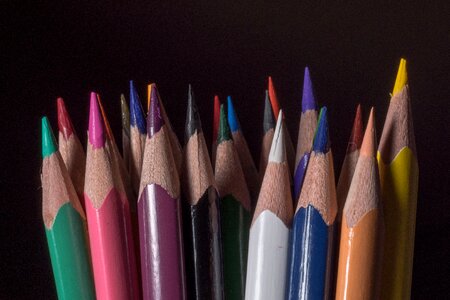 Colorful color paint