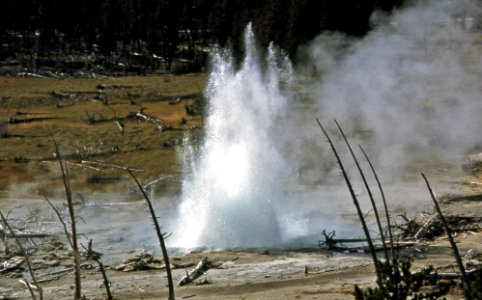 Seismic Geyser erupting (1970) 4
