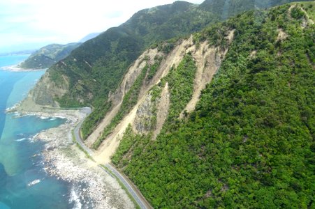 Landslides (Oahu Point, New Zealand) photo