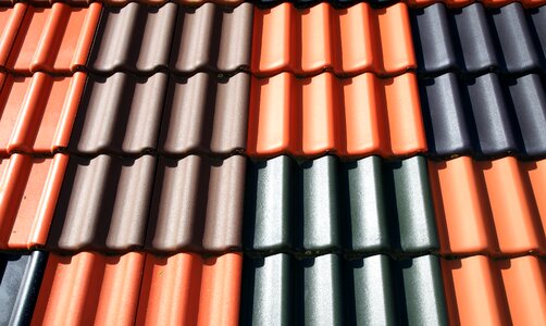 Housetop brick roofing