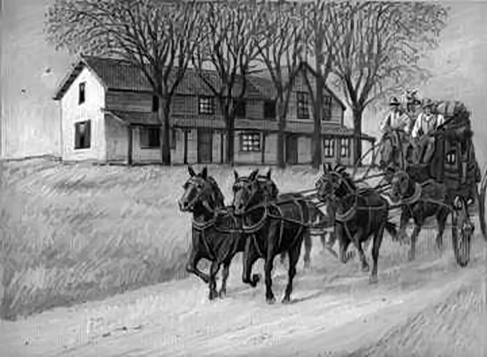Hicks Tavern (Walloomsac Inn)  c. 1823