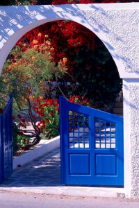 Gate arch sea photo