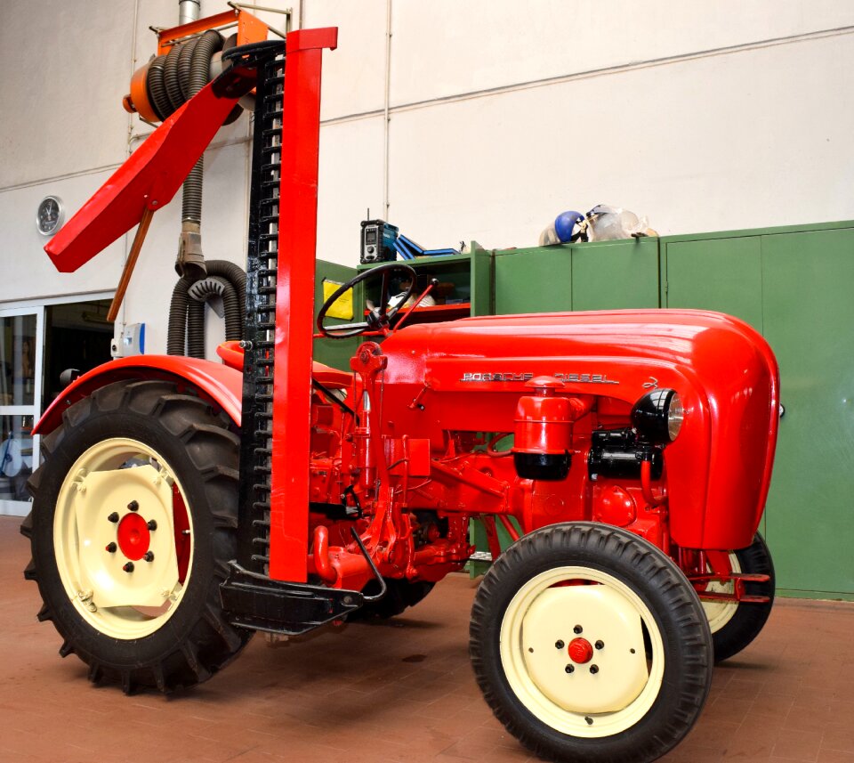 Agriculture red restored