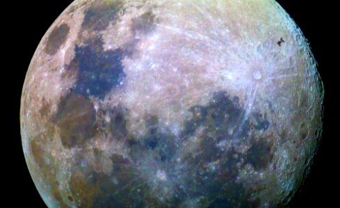 ISS Transits the Moon photo